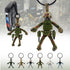 Keychain for Motorcycles, Scooters, Cars, Mopeds, Backpacks, Customize Military Cool Soldier Camo Gifts