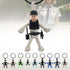 Paracord Keychain, Cool Law Enforcement Key Chain for Motorcycles, Scooters and Cars, Personalized Police Officer Gifts, Handmade Police Gifts For Dad, Cute Police Gifts for Women