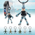Keychain for Motorcycles, Scooters, Cars, Mopeds, Backpacks, Customize Military Cool Soldier Camo Gifts