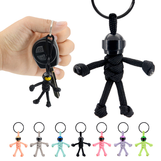 Keychain for Motorcycle, Scooter, Car, Moped, Backpack, Personalized Cool Gifts for Police Officer