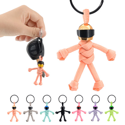 Keychain for Motorcycle, Scooter, Car, Moped, Backpack, Personalized Cool Gifts for Police Officer
