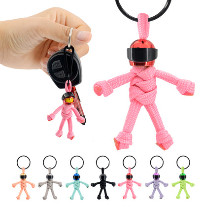 Keychain for Motorcycle, Scooter, Car, Moped, Backpack, Personalized Cool Gifts for Police Officer